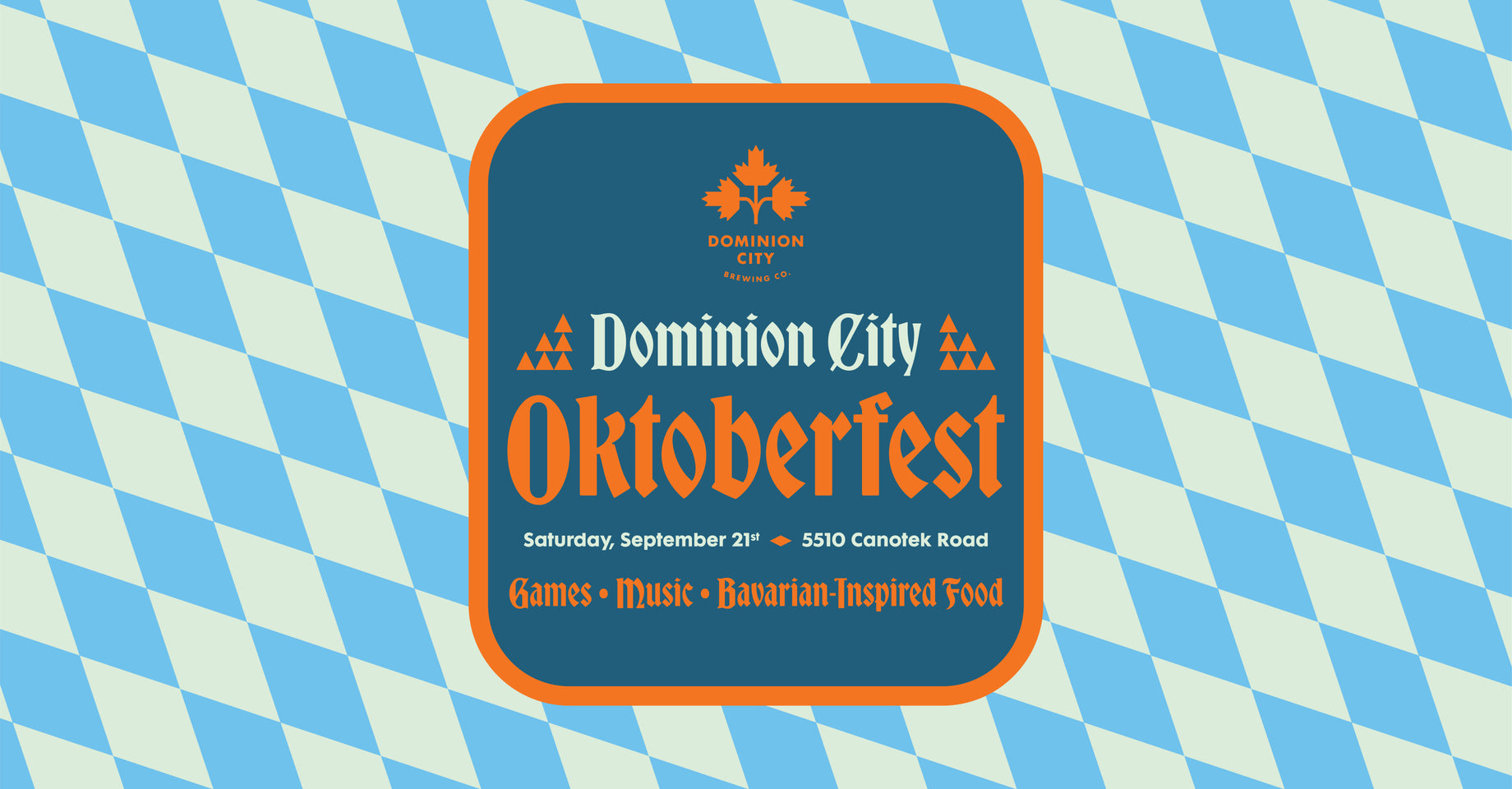 Join us at Dominion City Oktoberfest!