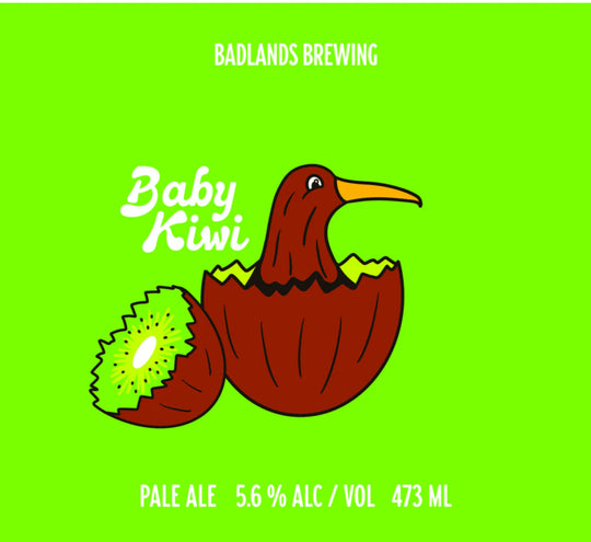 Badlands Brewing - Baby Kiwi (2025) 473ml