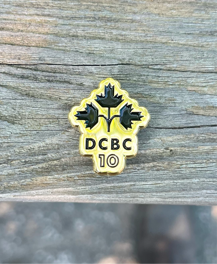 DCBC 10 Enamel Pin