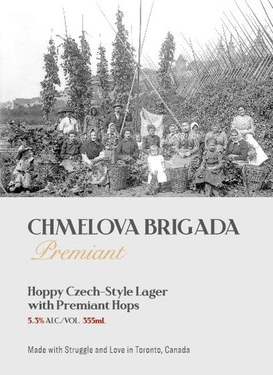 Godspeed Brewery - Chmelová Brigáda: Premiant 355ml