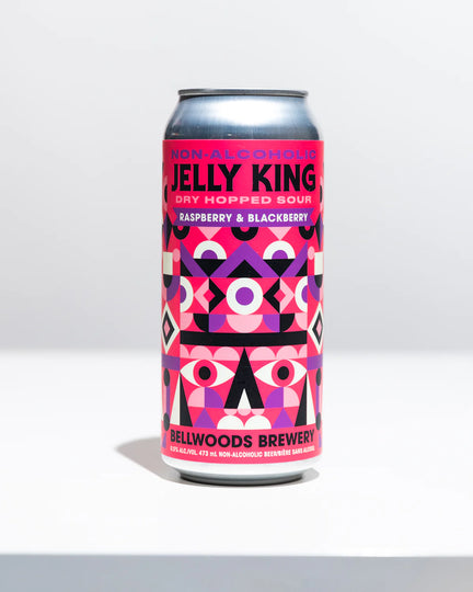 Bellwoods Brewery - Non-Alc Jelly King Raspberry & Blackberry  473ml